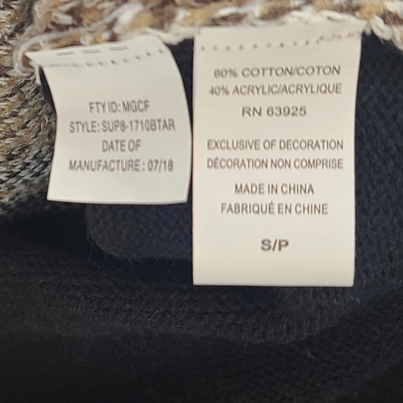 2/$30 ☆ NWT Ugly Christmas Sweater 'Oh Deer' Size Small - Picture 7 of 8